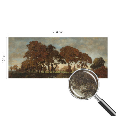 Children's wall mural Idyllic landscape