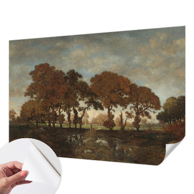 Children's wall mural Idyllic landscape