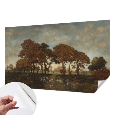 Children's wall mural Idyllic landscape