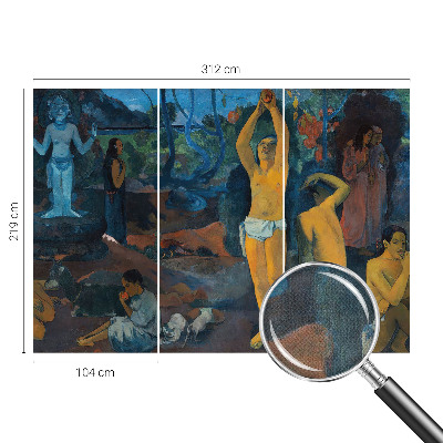 Self-adhesive wall mural Tropical harmony