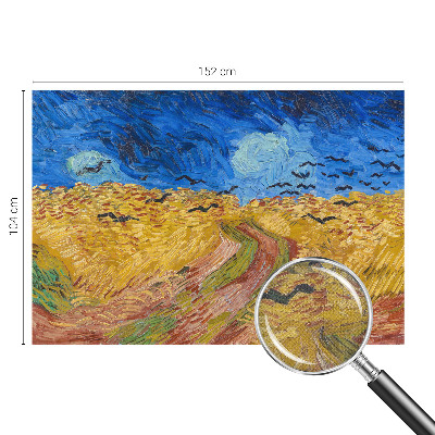 Stick-on wall mural Field landscape