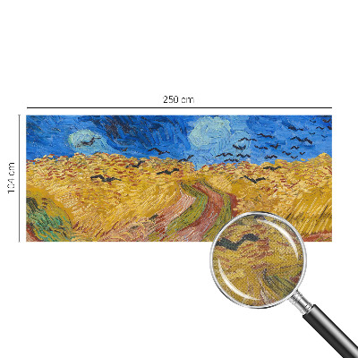 Stick-on wall mural Field landscape