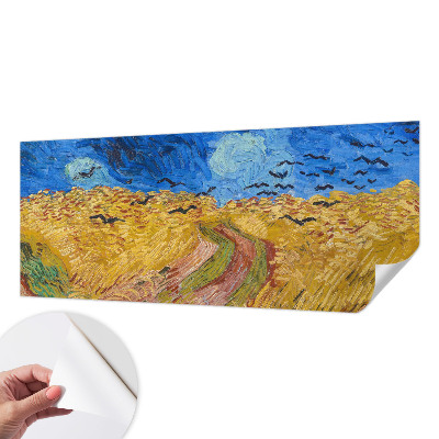 Stick-on wall mural Field landscape