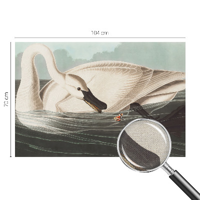 Removable wall mural featuring the Harmony of Nature design