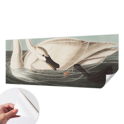 Removable wall mural featuring the Harmony of Nature design