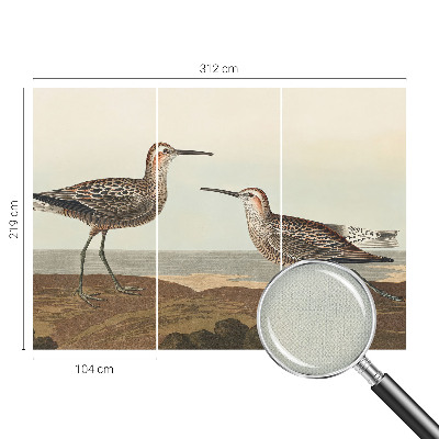 Removable wall mural Bird silhouettes