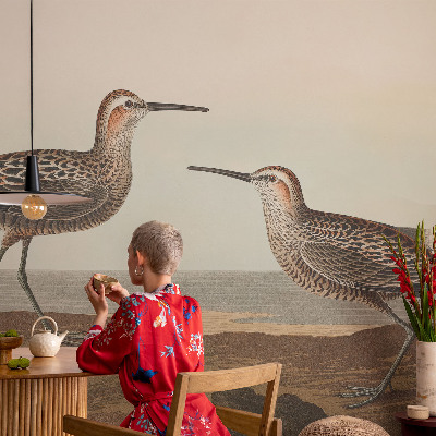 Removable wall mural Bird silhouettes