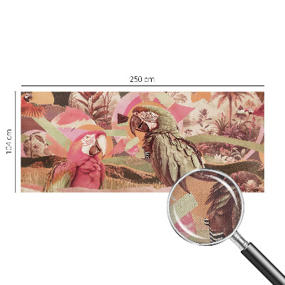 Peel and stick wall mural Tropical birds