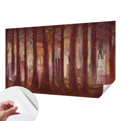 Self-adhesive wall mural Mysterious landscape