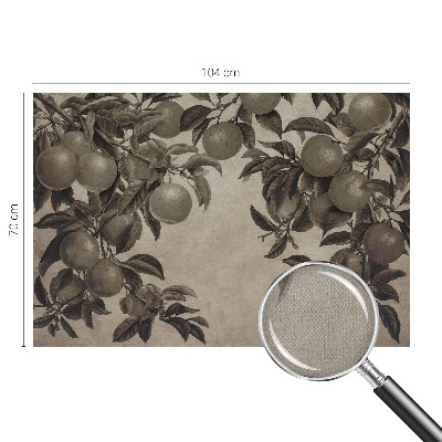 Self-adhesive photo wallpaper Fruit pattern