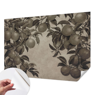 Self-adhesive photo wallpaper Fruit pattern