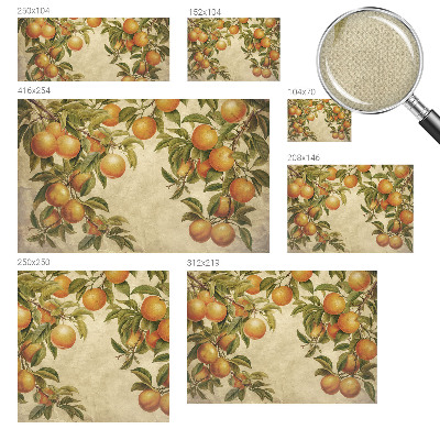 Stick-on wall mural Fruit branches