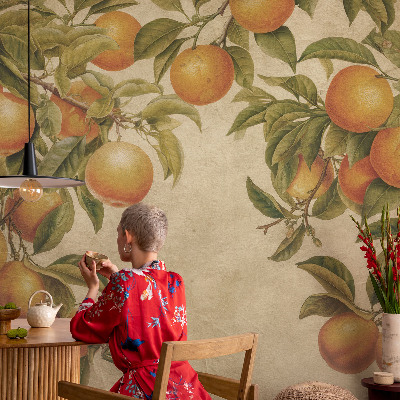 Stick-on wall mural Fruit branches