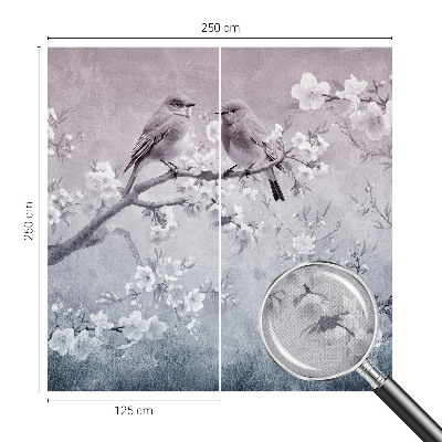 Removable wall mural wallpaper Subtle nature