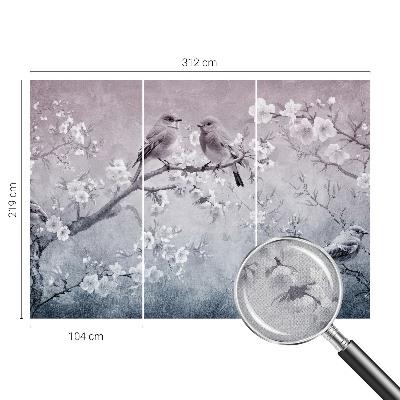 Removable wall mural wallpaper Subtle nature