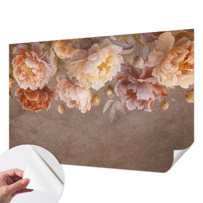 Peel and stick wall mural for kids' room Floral elegance