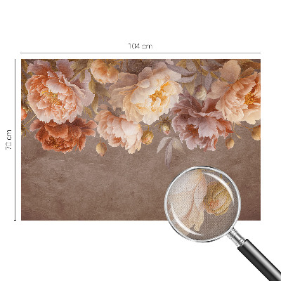 Peel and stick wall mural for kids' room Floral elegance