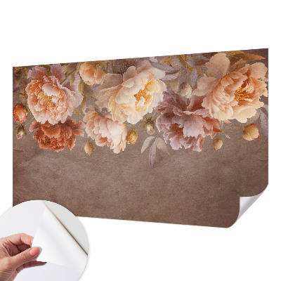 Peel and stick wall mural for kids' room Floral elegance