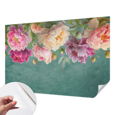 Children's wall mural Floral elegance