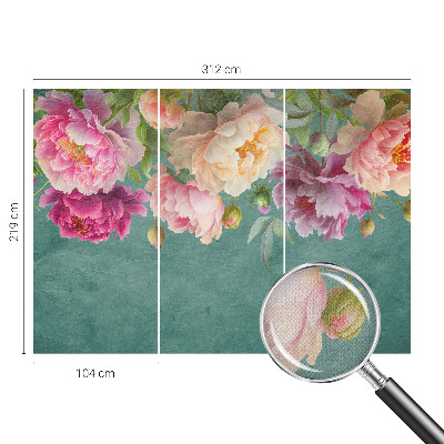 Children's wall mural Floral elegance