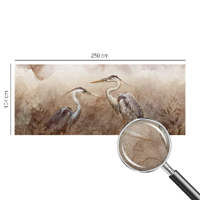 Peel and stick wall mural Elegant birds