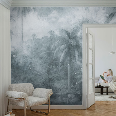 Stick-on wall mural Tropical vegetation