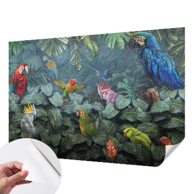 Children's wall mural Exotic jungle