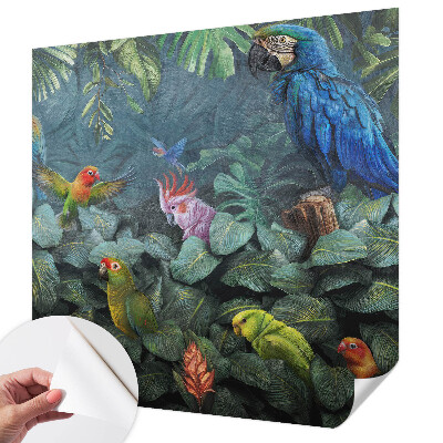 Children's wall mural Exotic jungle