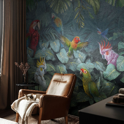 Children's wall mural Exotic jungle