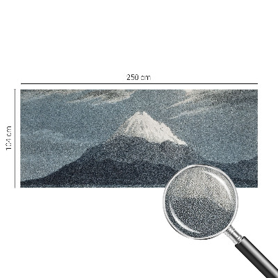 Removable wall mural wallpaper Moonlit night