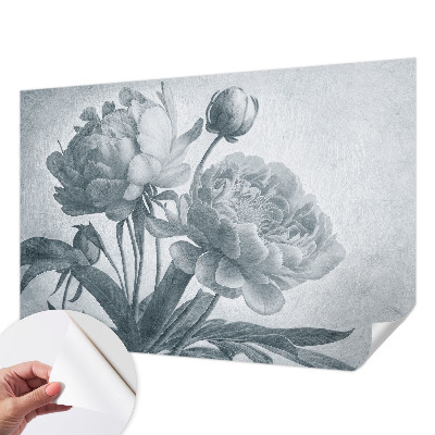 Removable wall mural Floral chic