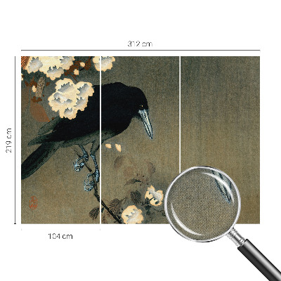 Peel and stick wall mural for kids' room Exotic nature