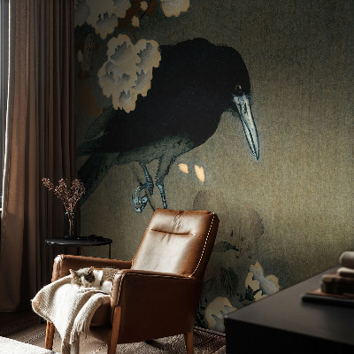 Peel and stick wall mural for kids' room Exotic nature