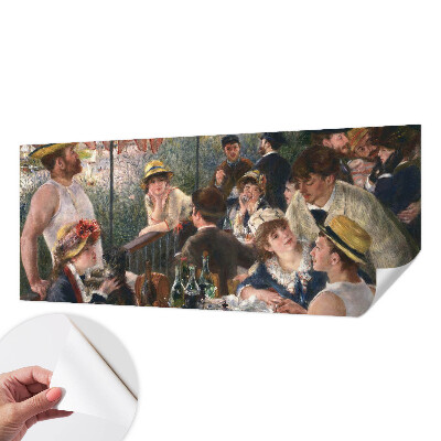 Peel and stick wall mural for bedroom with a Summer Feast design