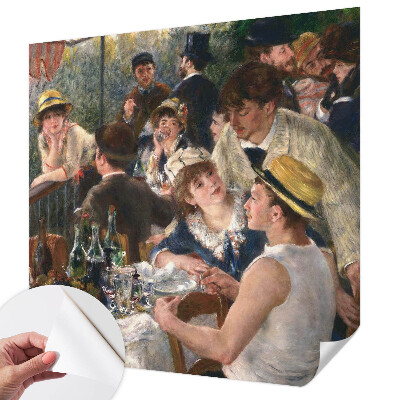 Peel and stick wall mural for bedroom with a Summer Feast design