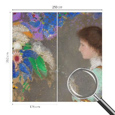 3D photo wallpaper mural Romantic scene