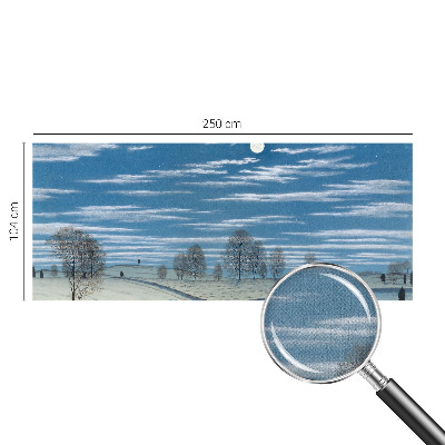 Nursery wall mural Winter landscape
