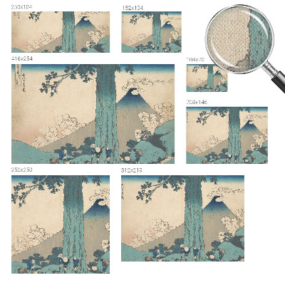 Peel and stick wallpaper mural Mountain panorama