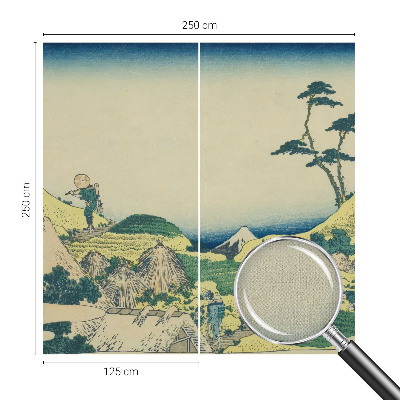 Removable wall mural wallpaper Rural landscape