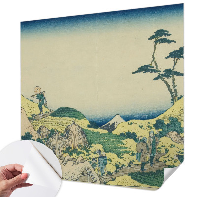 Removable wall mural wallpaper Rural landscape