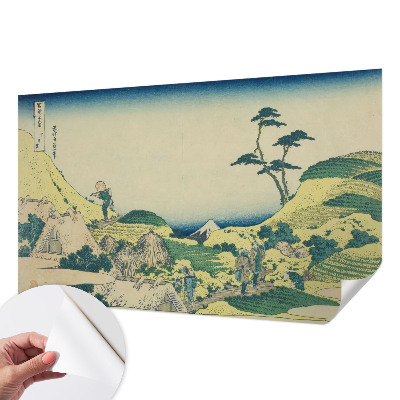 Removable wall mural wallpaper Rural landscape