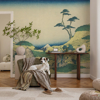Removable wall mural wallpaper Rural landscape