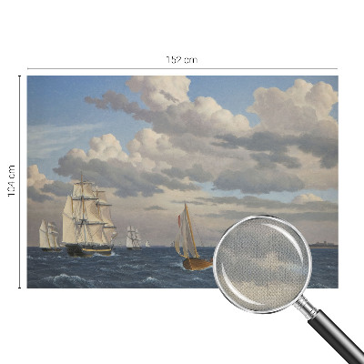 3D photo wallpaper mural featuring a sea adventure scene