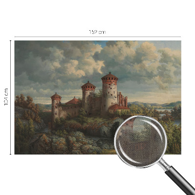 Peel and stick wallpaper mural Romantic landscape