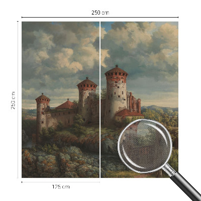 Peel and stick wallpaper mural Romantic landscape