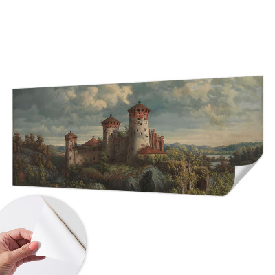 Peel and stick wallpaper mural Romantic landscape