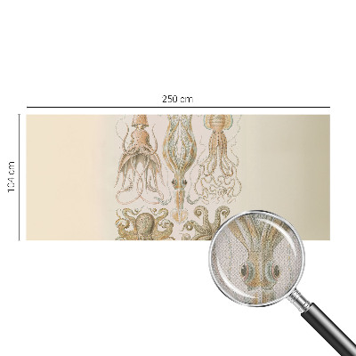 Peel and stick wall mural for bedroom Sea life