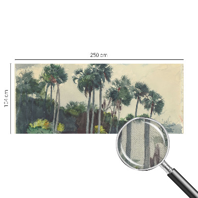 Self-adhesive photo wallpaper Exotic palm trees