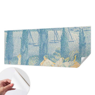 3D photo wallpaper mural with a 