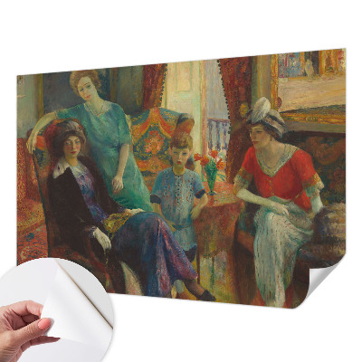 Removable wall mural wallpaper Classic elegance